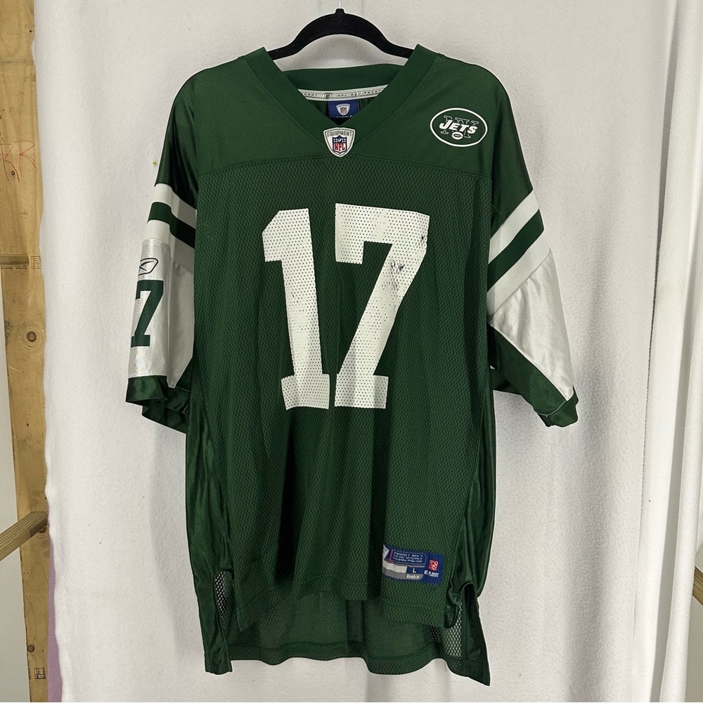 NFL New York Jets‎ Edward’s 17 Jersey Men’s Large Green